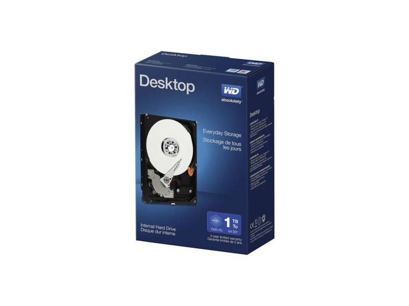 WD Blue Desktop 1TB Retail Kit